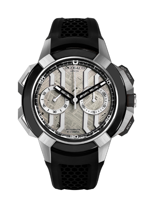 Review Jacob & Co epic x chrono 44mm METEOR X GRAY ec430.20.ac.ac.abrua Replica watch